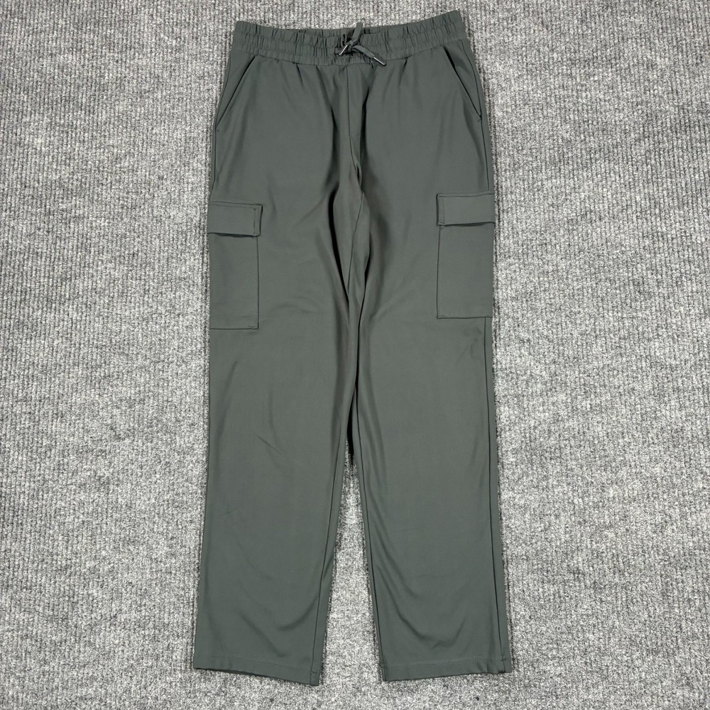 Mondetta Performance + Luxury Cargo Jogger Pants Womens Size S Gray Pull On
